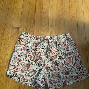 Vera Bradley Red and Green Lounge Shorts